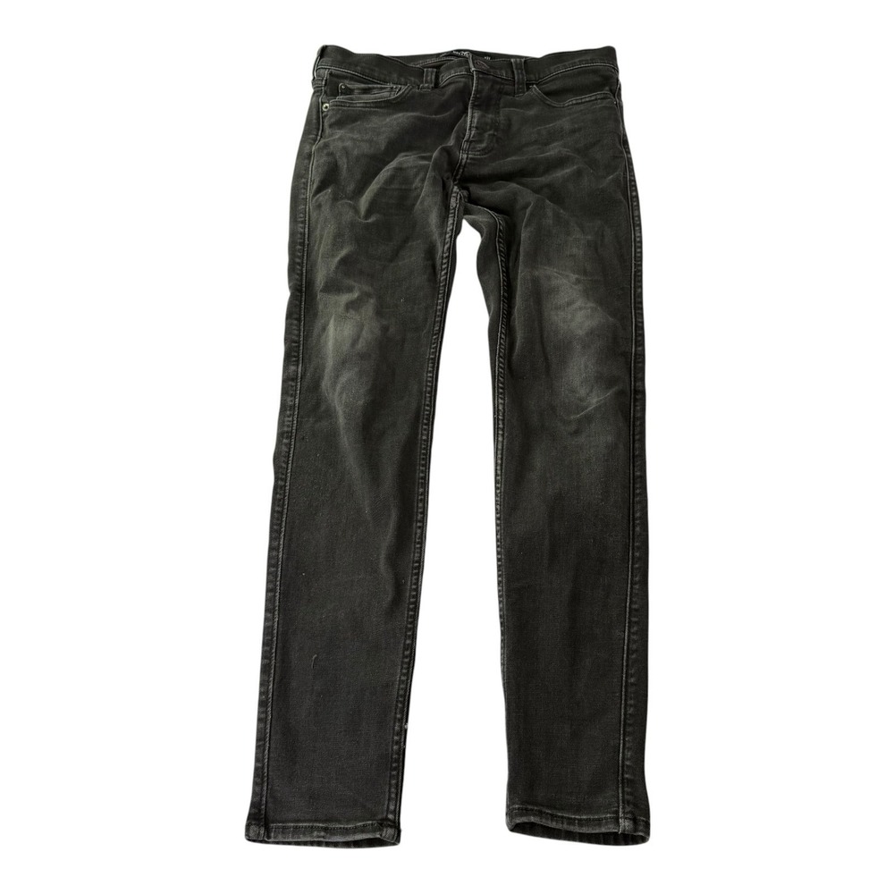 Hollister Super Skinny Jeans Men's 31x32 Black Wash Advanced Stretch Denim Pants